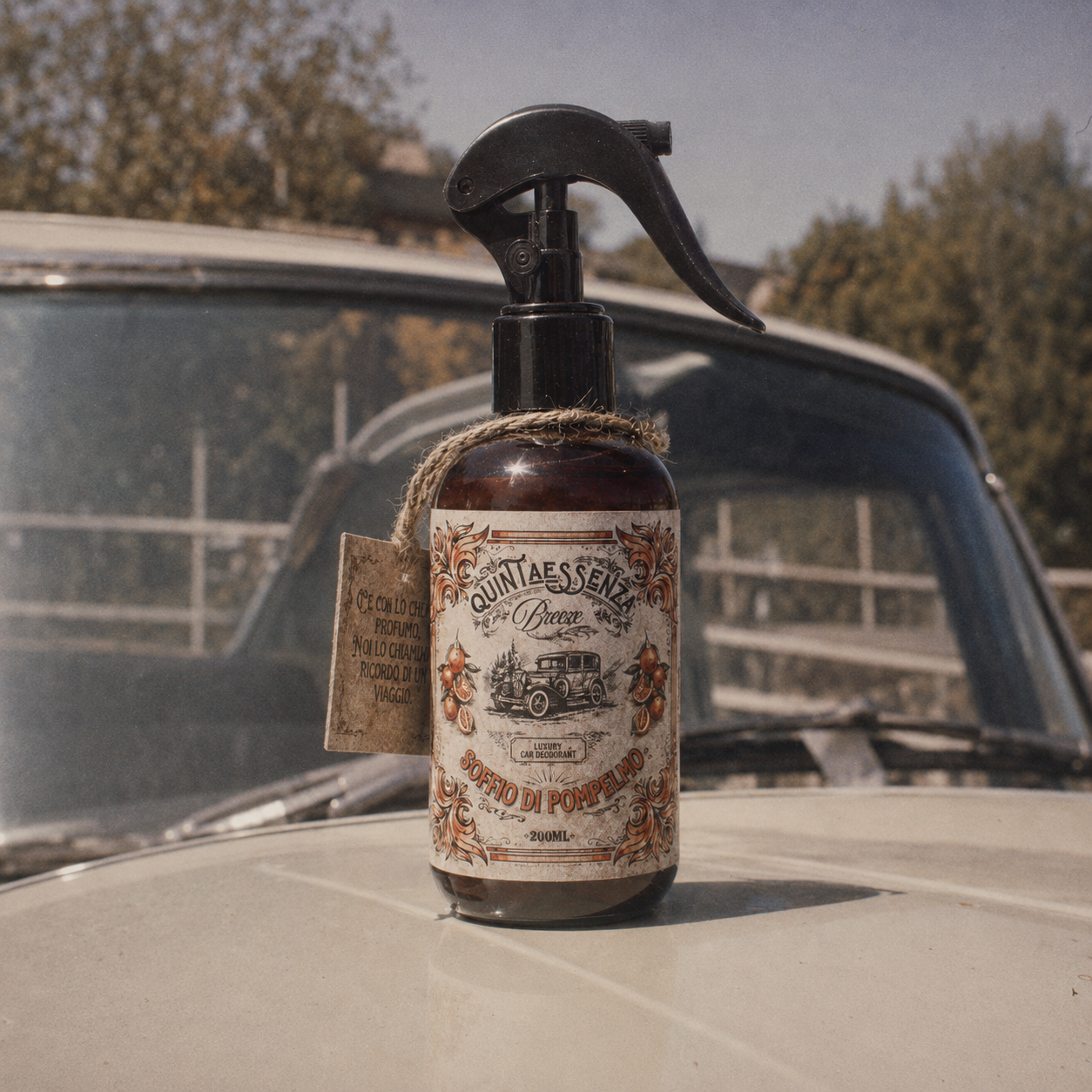 Quintaessenza Breeze Profumatore Auto (Soffio di Pompelmo)